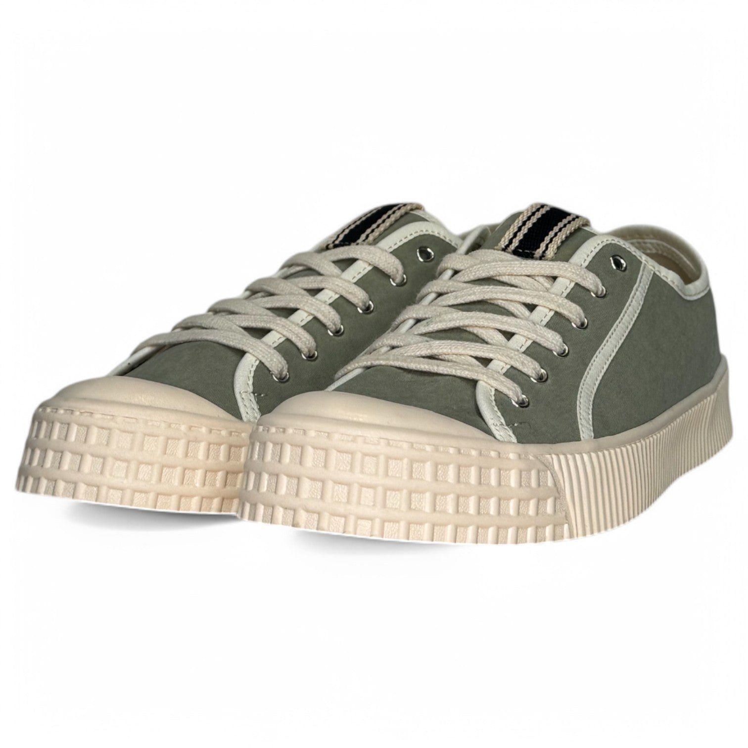 Zapatillas Corina Lona M5055 Verde - imagen 4