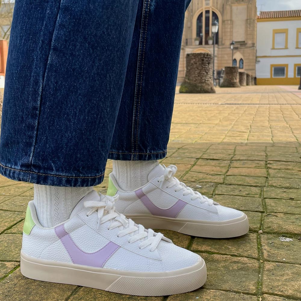 Zapatillas Corina M5060 Lila Lima - imagen 4