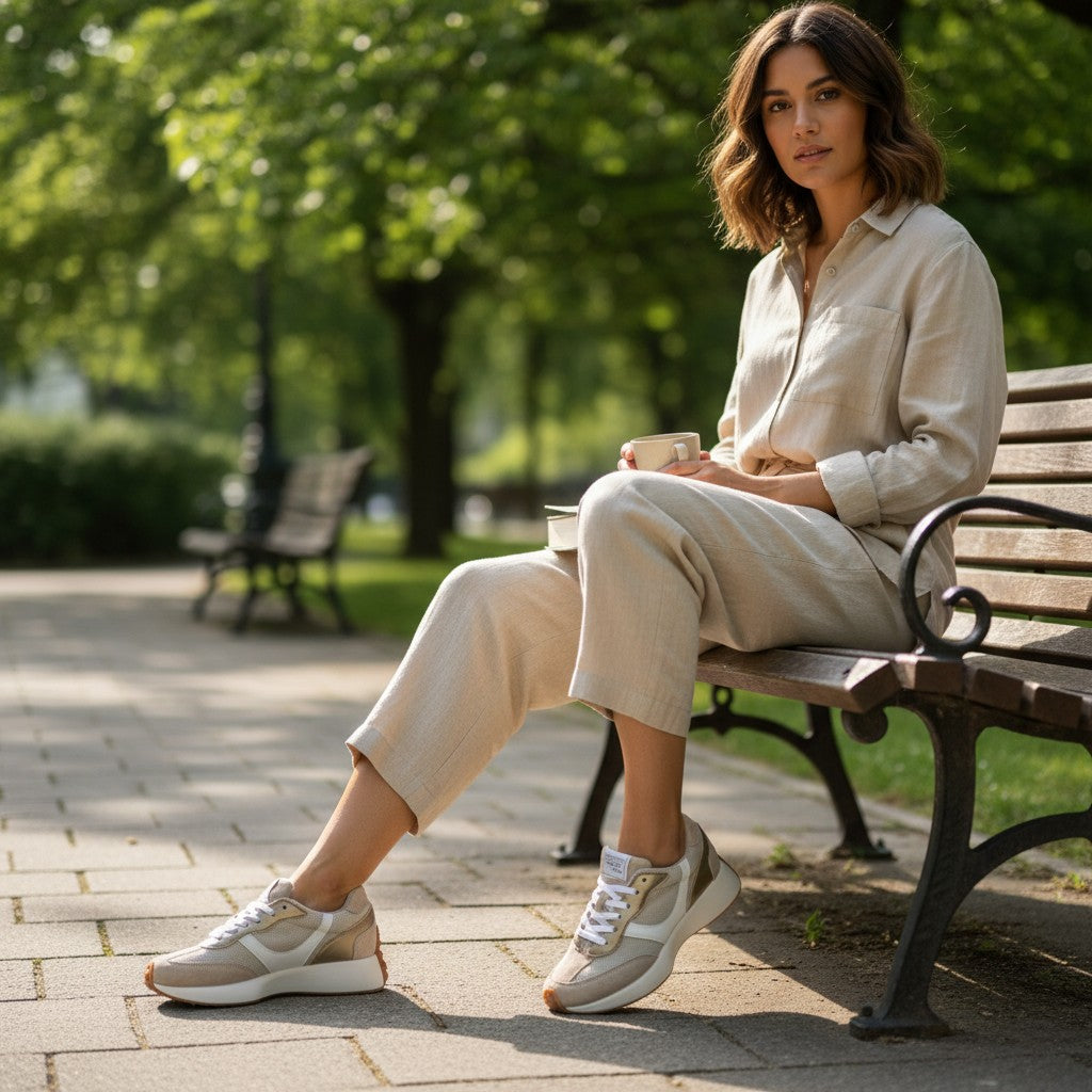 Zapatillas Corina M6070 Oro - imagen 2