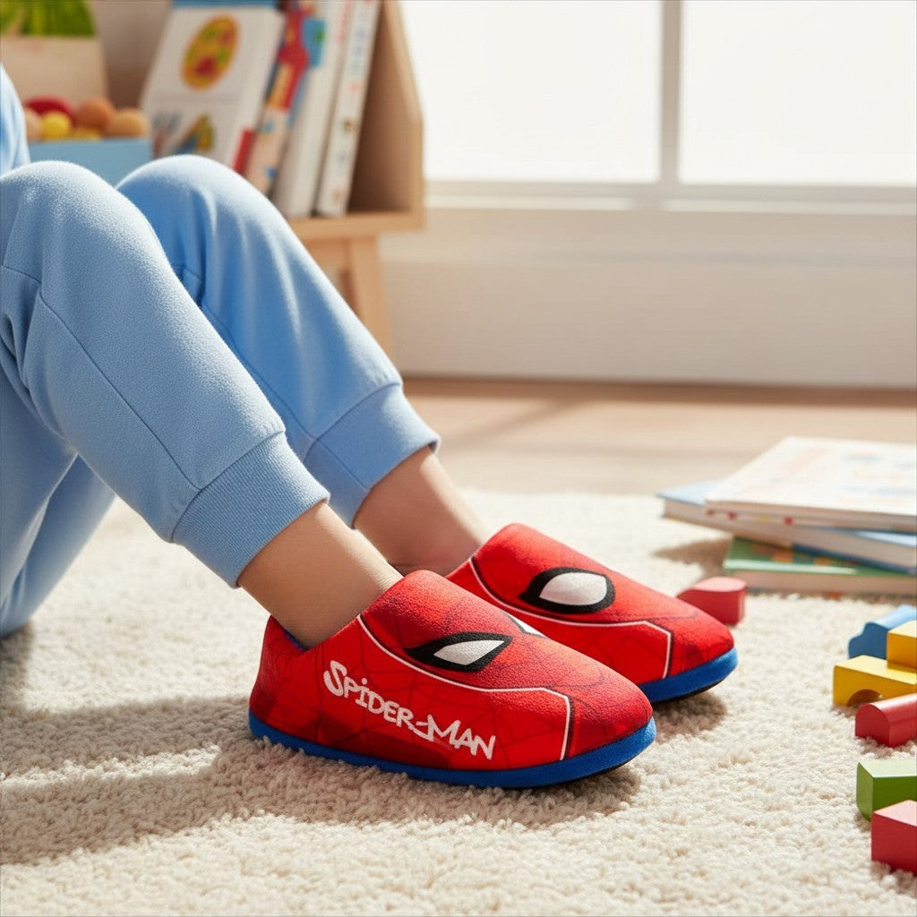 Zapatillas de Casa Bubble Kids Spider Man SM16549 Rojo - imagen 2