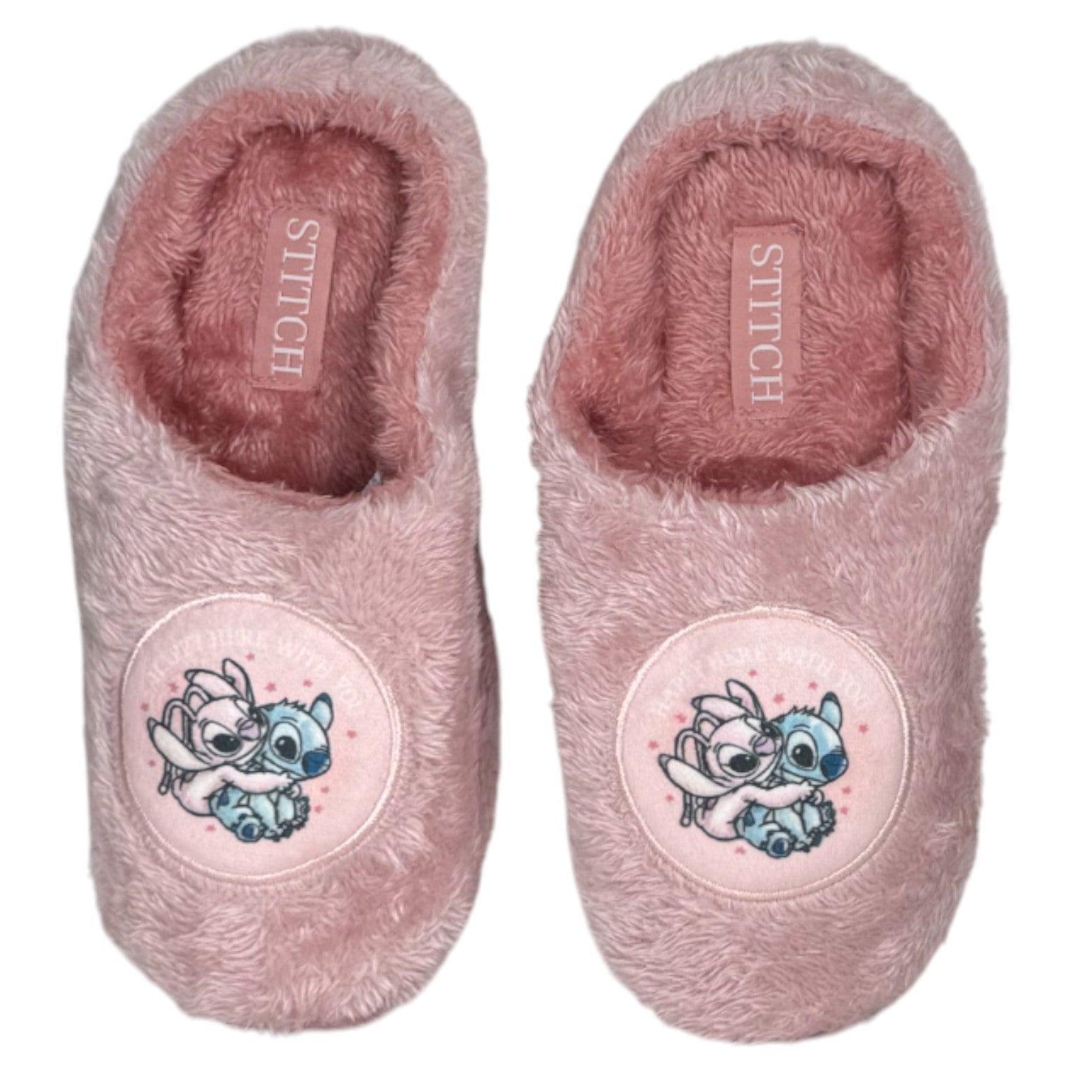 Zapatillas de Casa Bubble Kids Stitch WD17527 Rosa - imagen 1