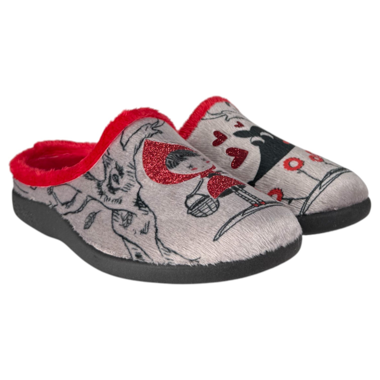 Zapatillas de Casa Flossy Caperucita 26-282 Rojo - imagen 3