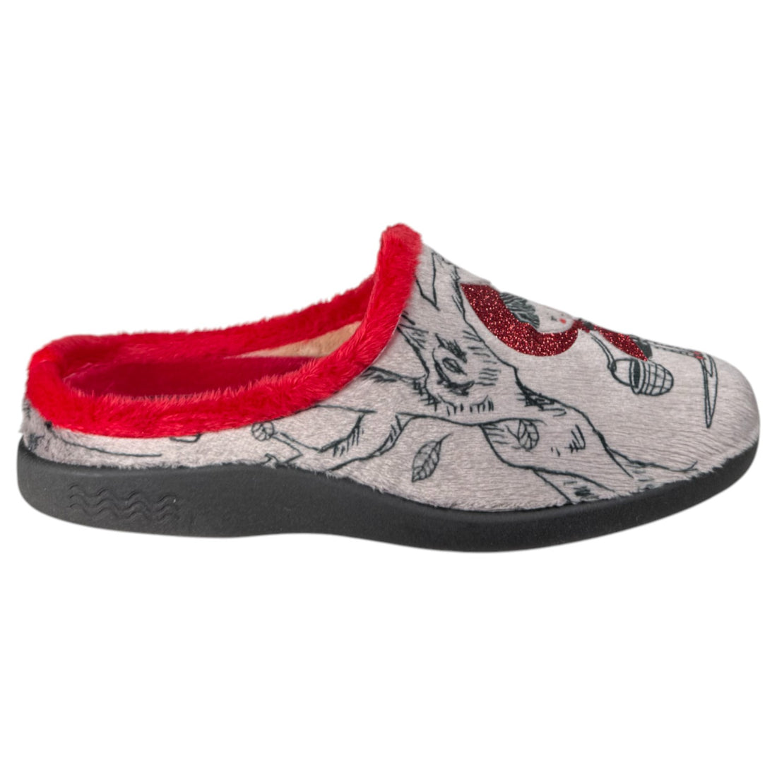 Zapatillas de Casa Flossy Caperucita 26-282 Rojo - imagen 2