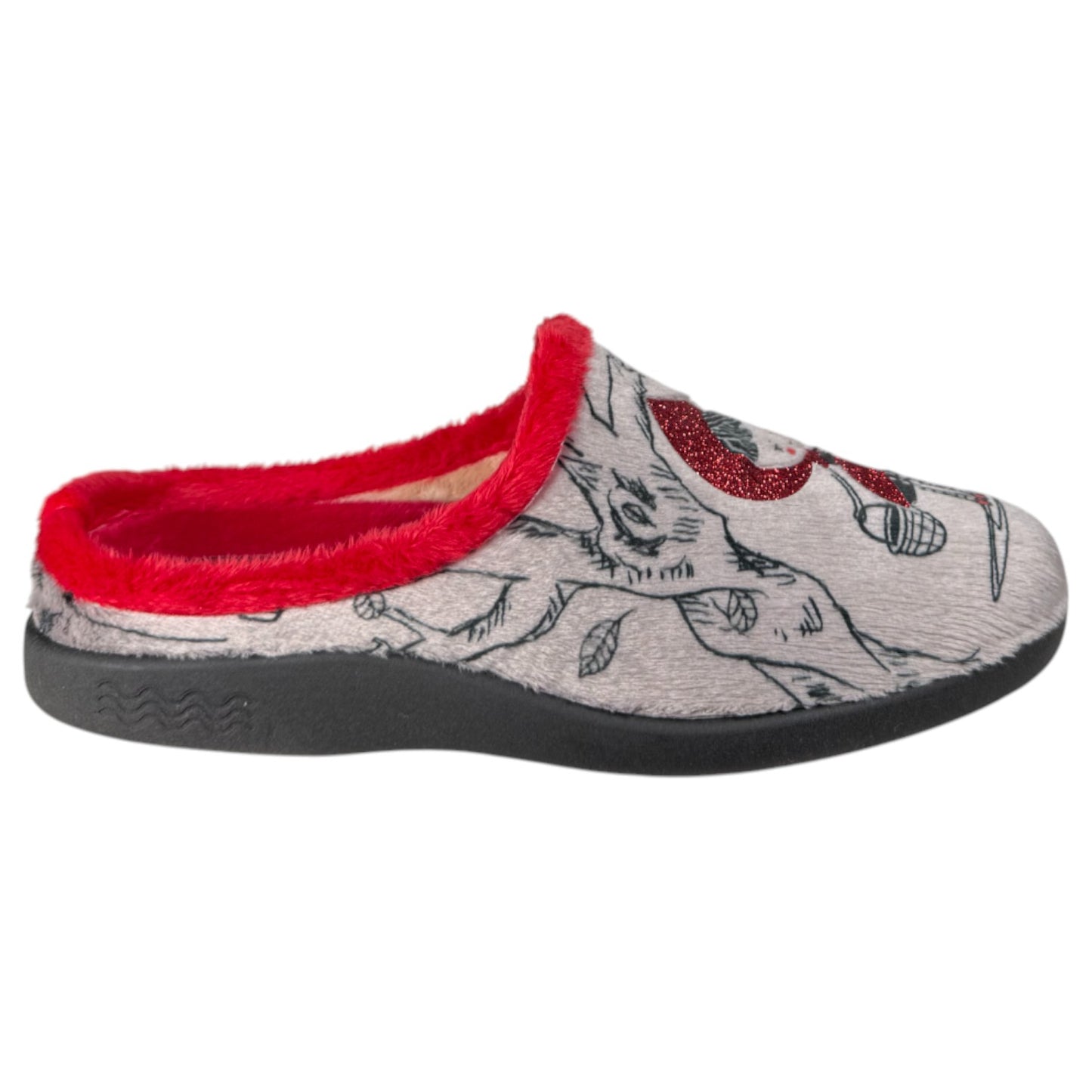 Zapatillas de Casa Flossy Caperucita 26-282 Rojo - imagen 2