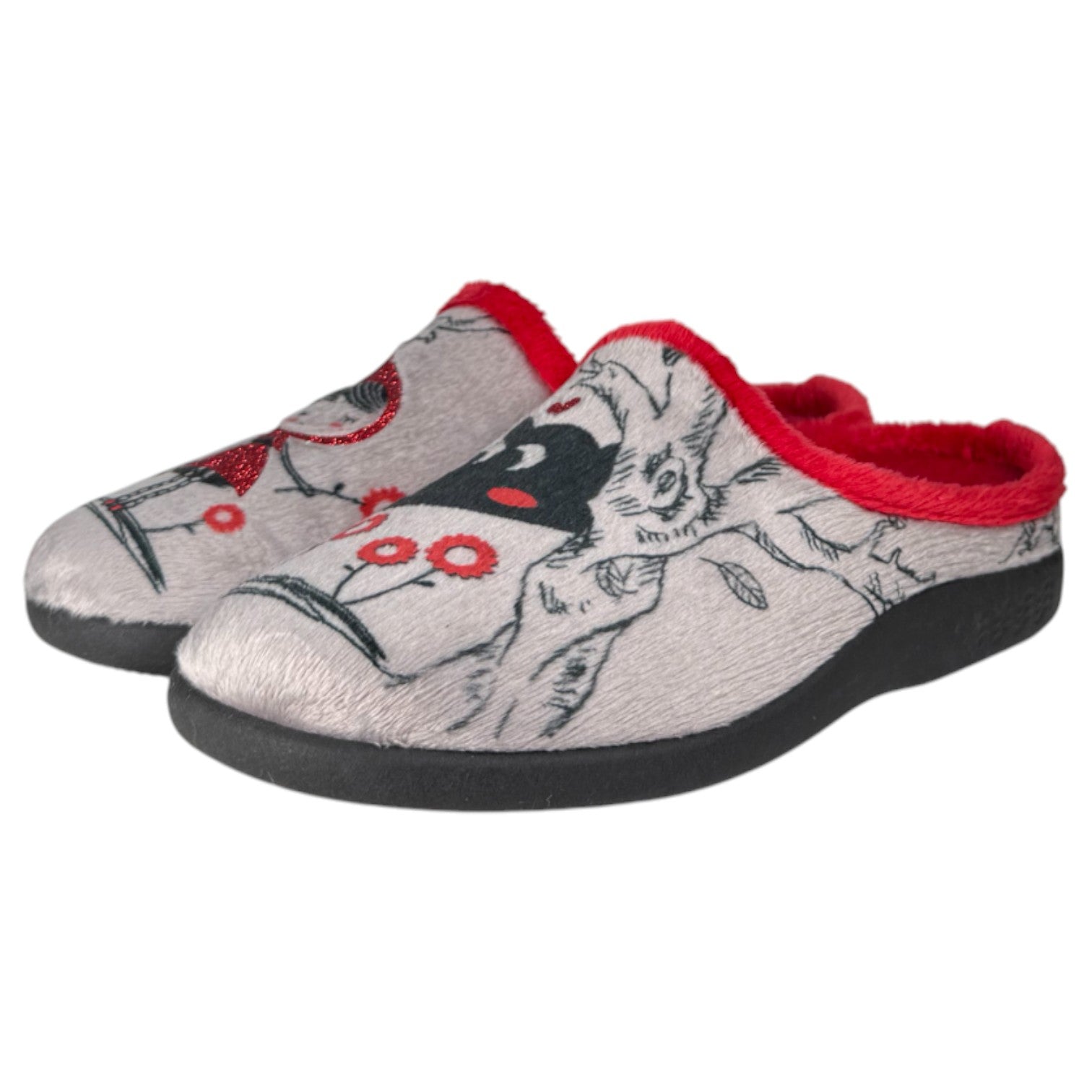 Zapatillas de Casa Flossy Caperucita 26-282 Rojo - imagen 4