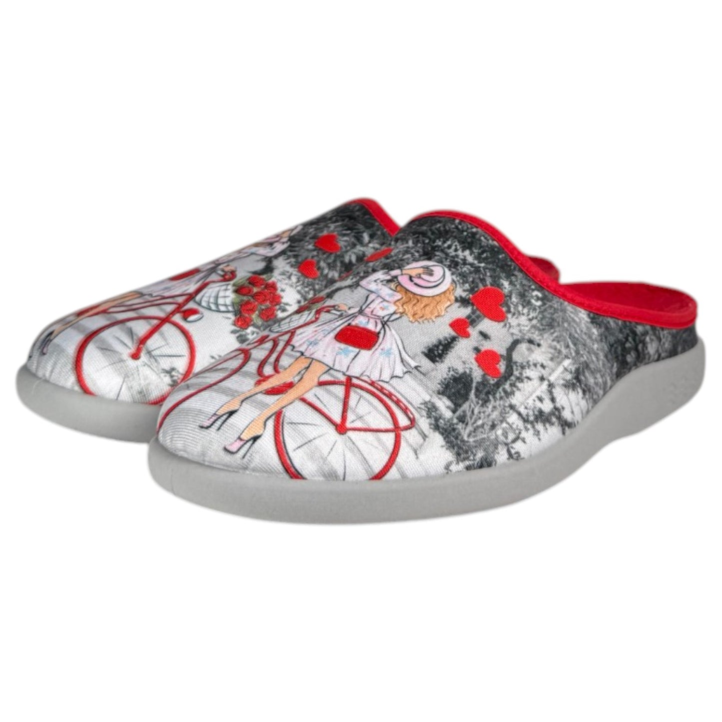 Zapatillas de Casa Flossy Chica Bici 26-342 Rojo - imagen 5