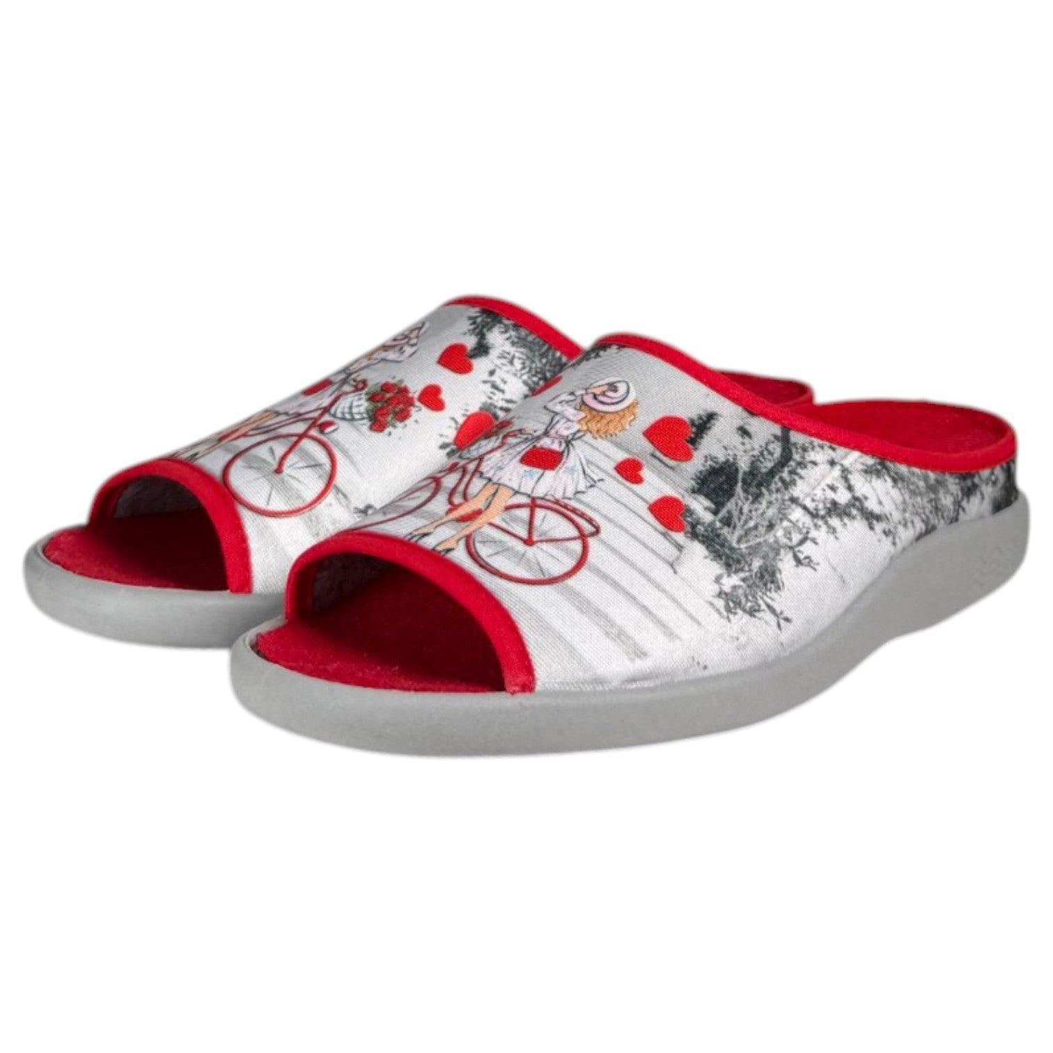 Zapatillas de Casa Flossy Chica Bici 26-349 Rojo - imagen 5
