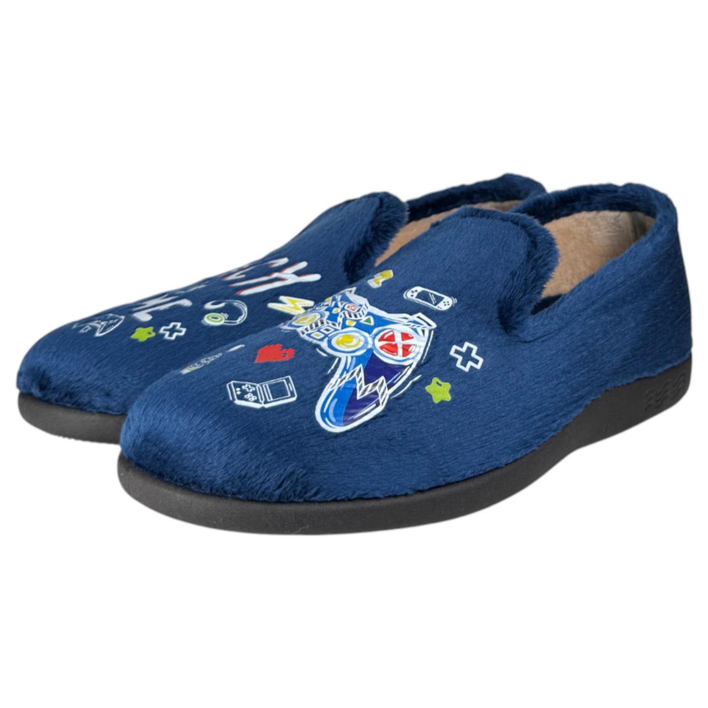 Zapatillas de Casa Flossy Game 27-191 Marino - imagen 4
