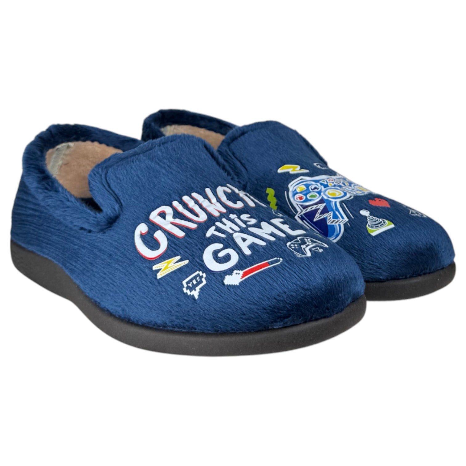Zapatillas de Casa Flossy Game 27-191 Marino - imagen 3
