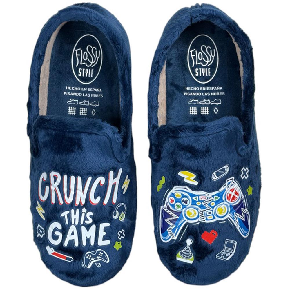 Zapatillas de Casa Flossy Game 27-191 Marino - imagen 1