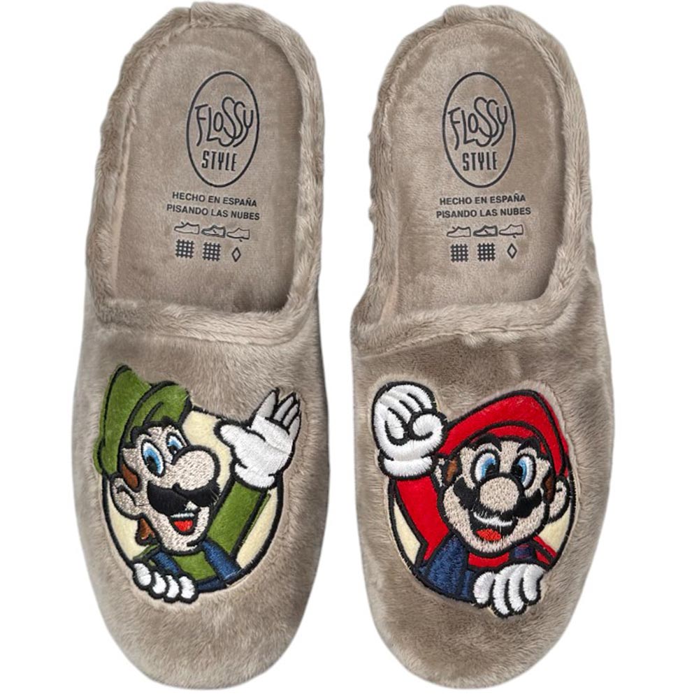 Zapatillas de Casa Flossy Mario 27-173 Taupe - imagen 1