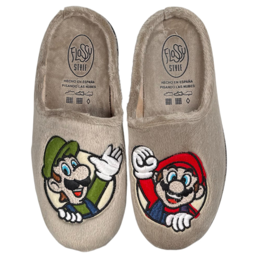 Zapatillas de Casa Flossy Mario 27-173 Taupe - imagen 7