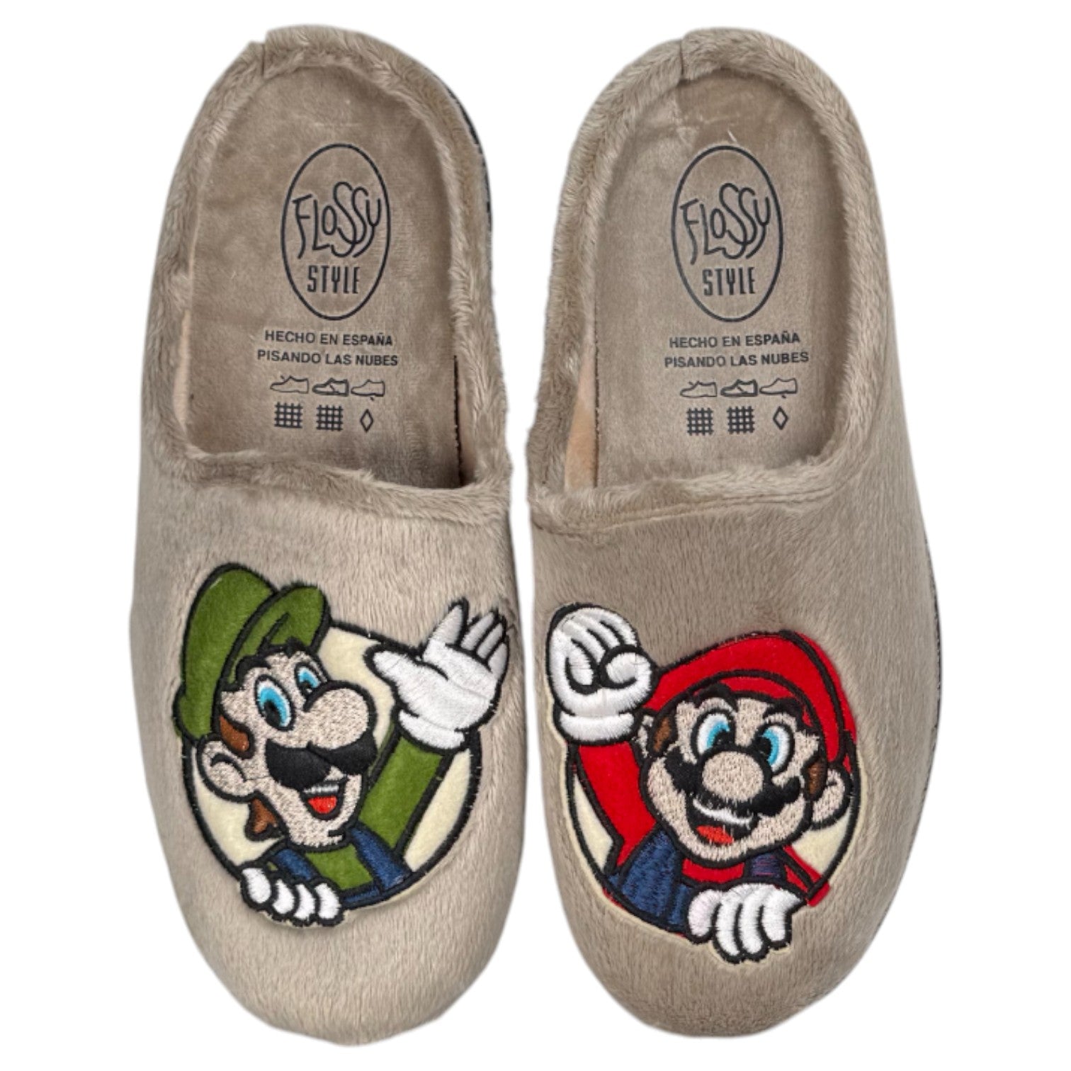 Zapatillas de Casa Flossy Mario 27-173 Taupe - imagen 7