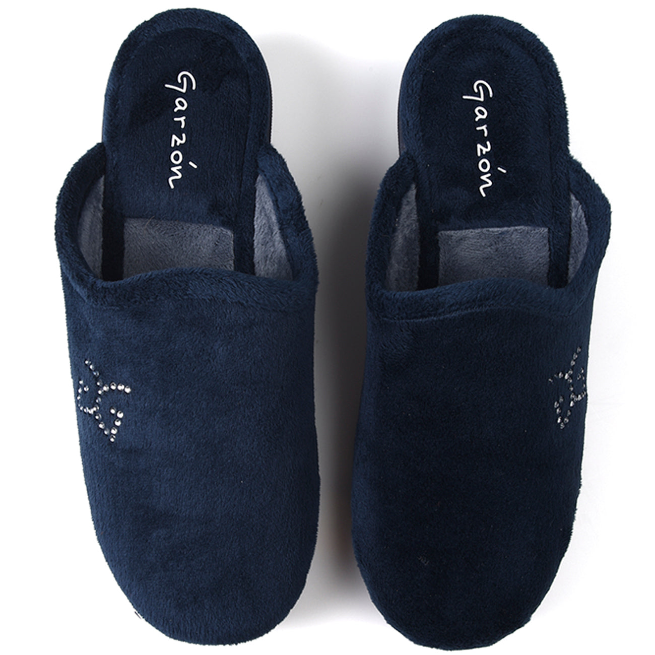 Zapatillas de Casa Garzón Perlas 1824.247 Marino - imagen 1