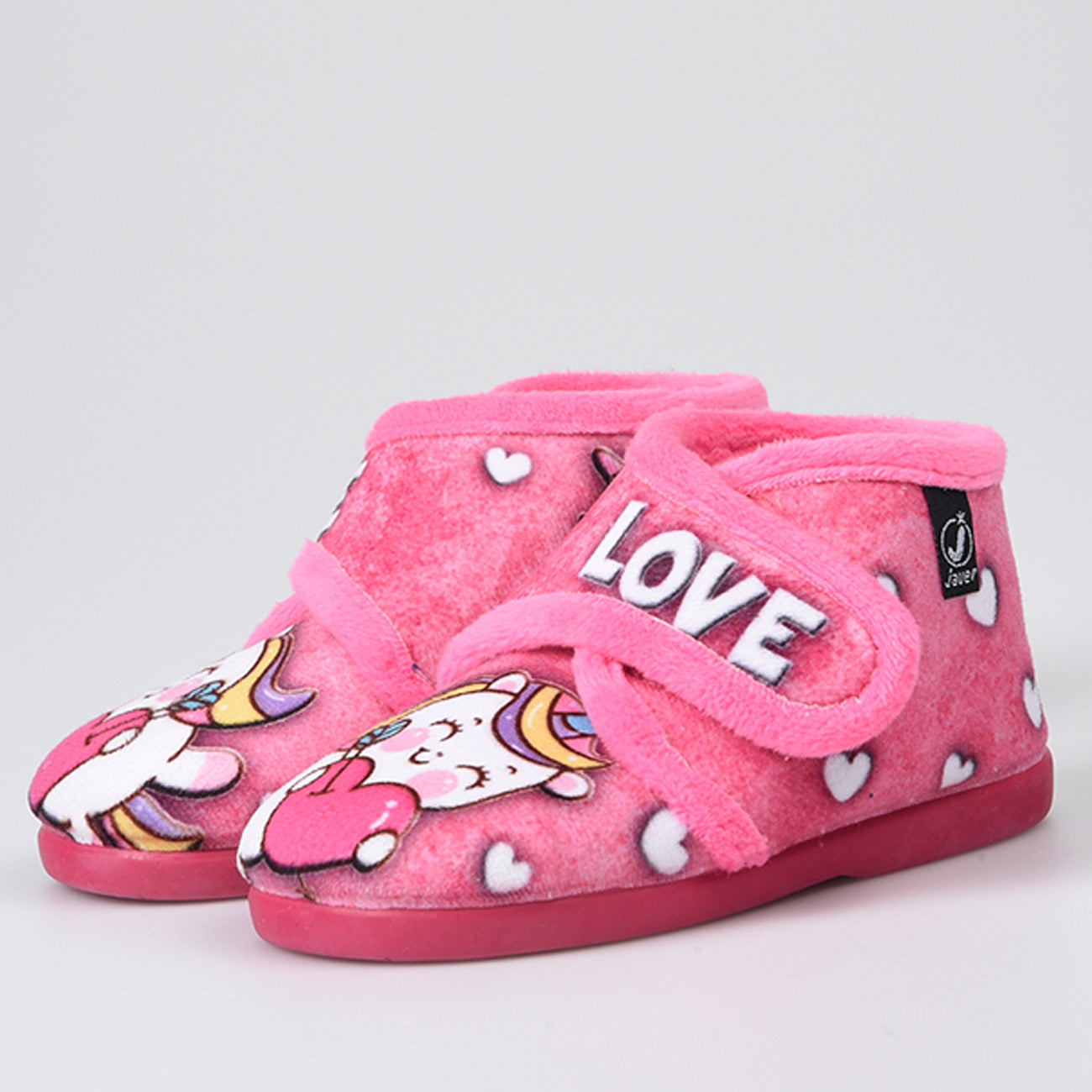 Zapatillas de Casa Javer Unicornio 1-223 Fuxia - imagen 4