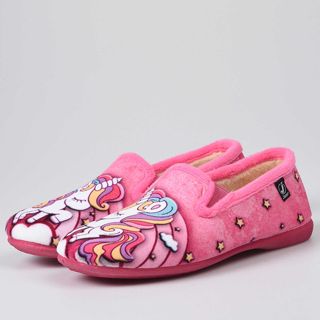 Zapatillas de Casa Javer Unicornio 3-117 Fuxia - imagen 4