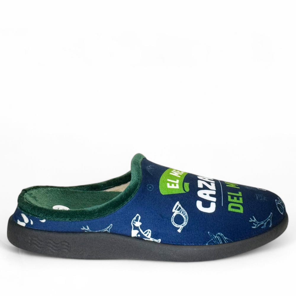 Zapatillas de Casa La Valenciana El Mejor Cazador 27-169 Verde - imagen 3