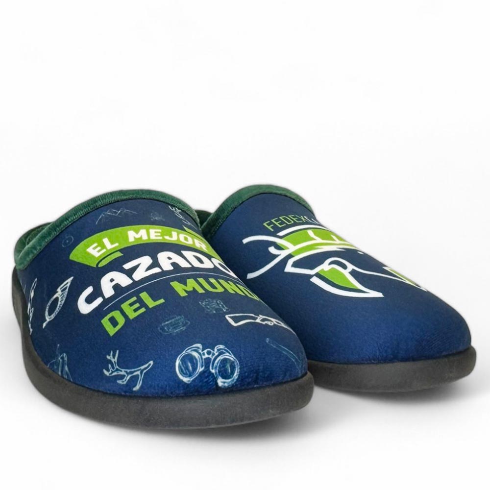 Zapatillas de Casa La Valenciana El Mejor Cazador 27-169 Verde - imagen 5