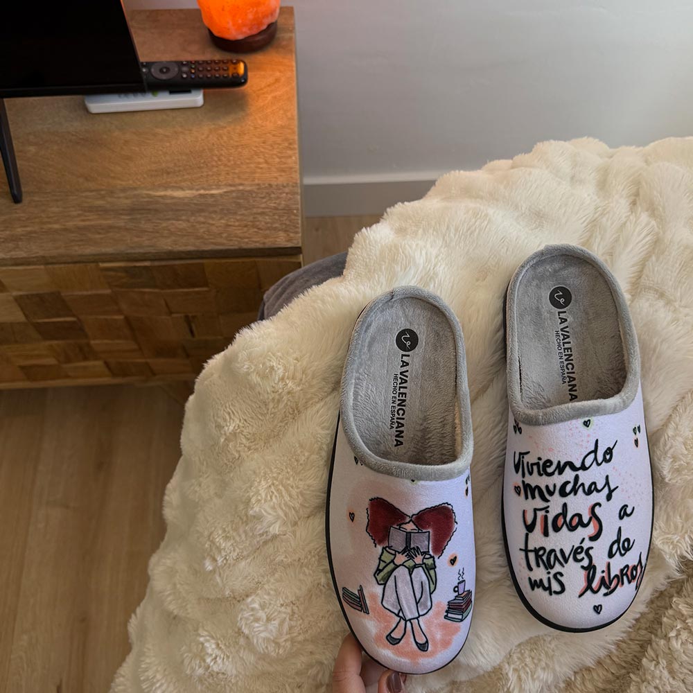 Zapatillas de Casa La Valenciana Libros - imagen 4