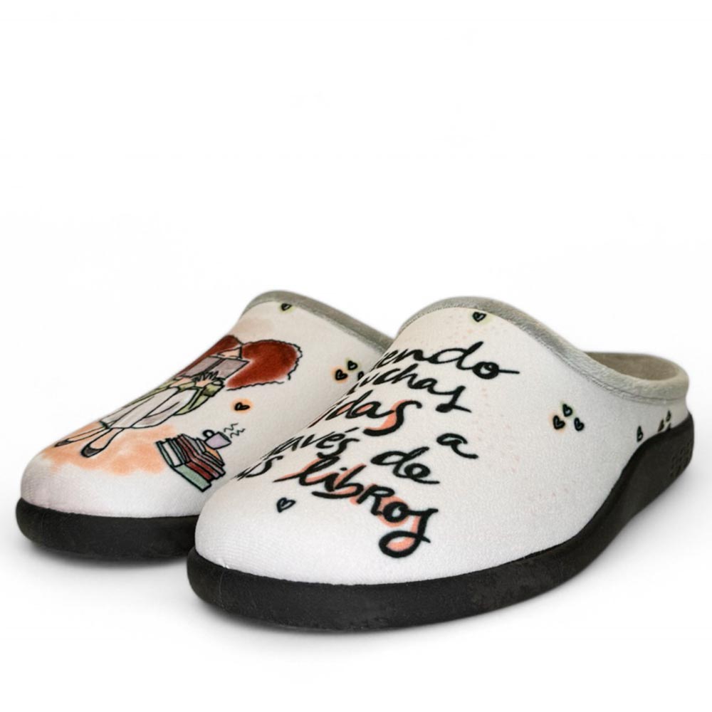 Zapatillas de Casa La Valenciana Libros - imagen 6