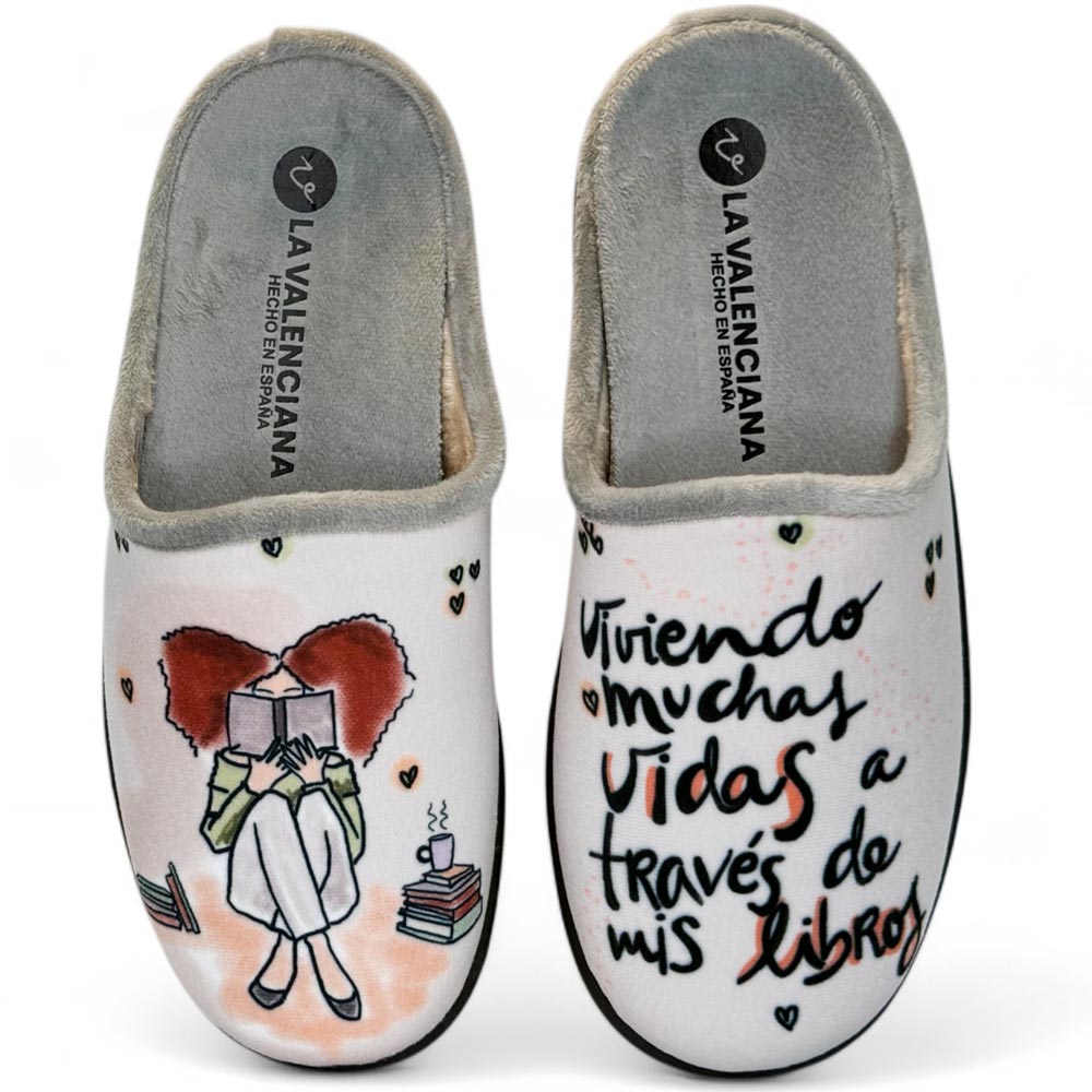 Zapatillas de Casa La Valenciana Libros - imagen 1