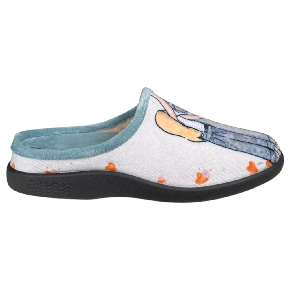 Zapatillas de Casa La Valenciana Mami 26-357 Aguamar - imagen 3