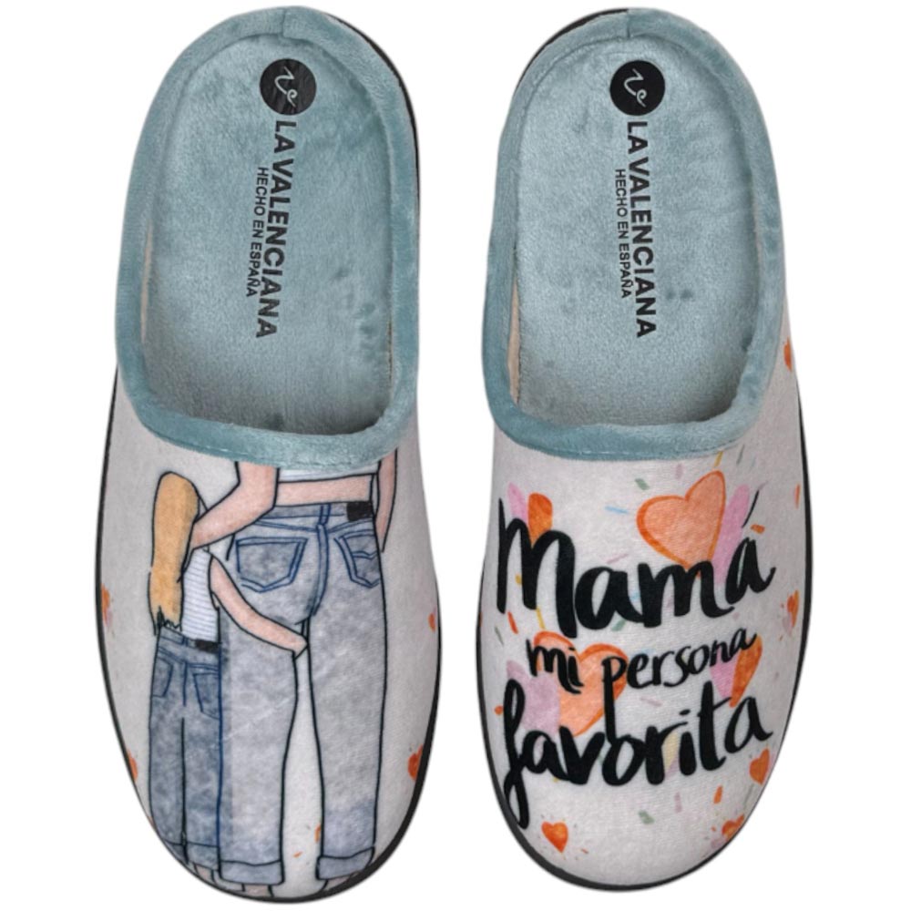 Zapatillas de Casa La Valenciana Mami 26-357 Aguamar - imagen 1