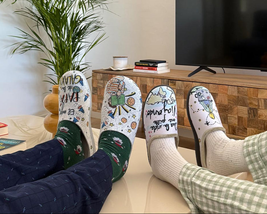 Zapatillas de Casa La Valenciana Viajando - imagen 4