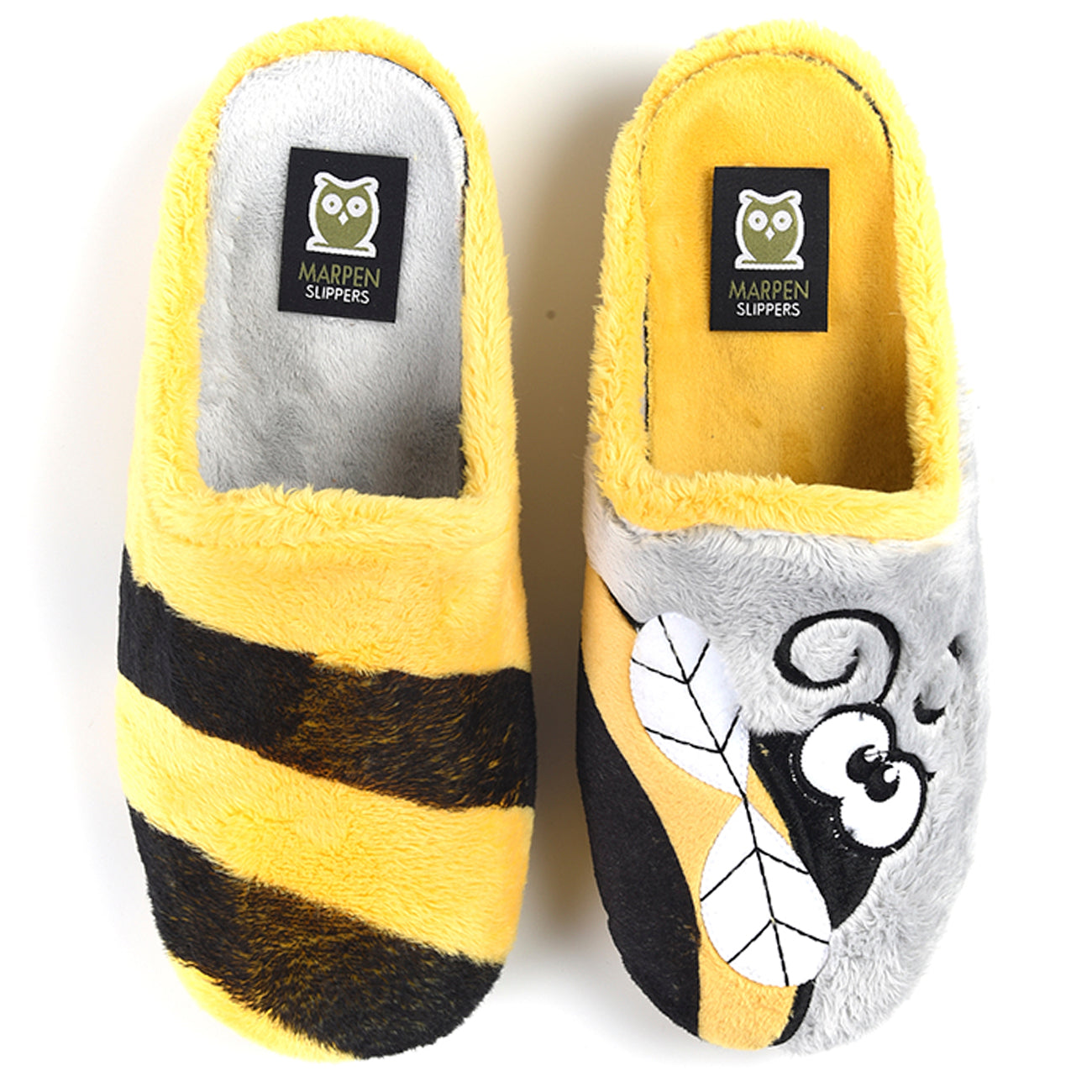 Zapatillas de Casa Marpen Slippers Abeja Amarillo - imagen 1