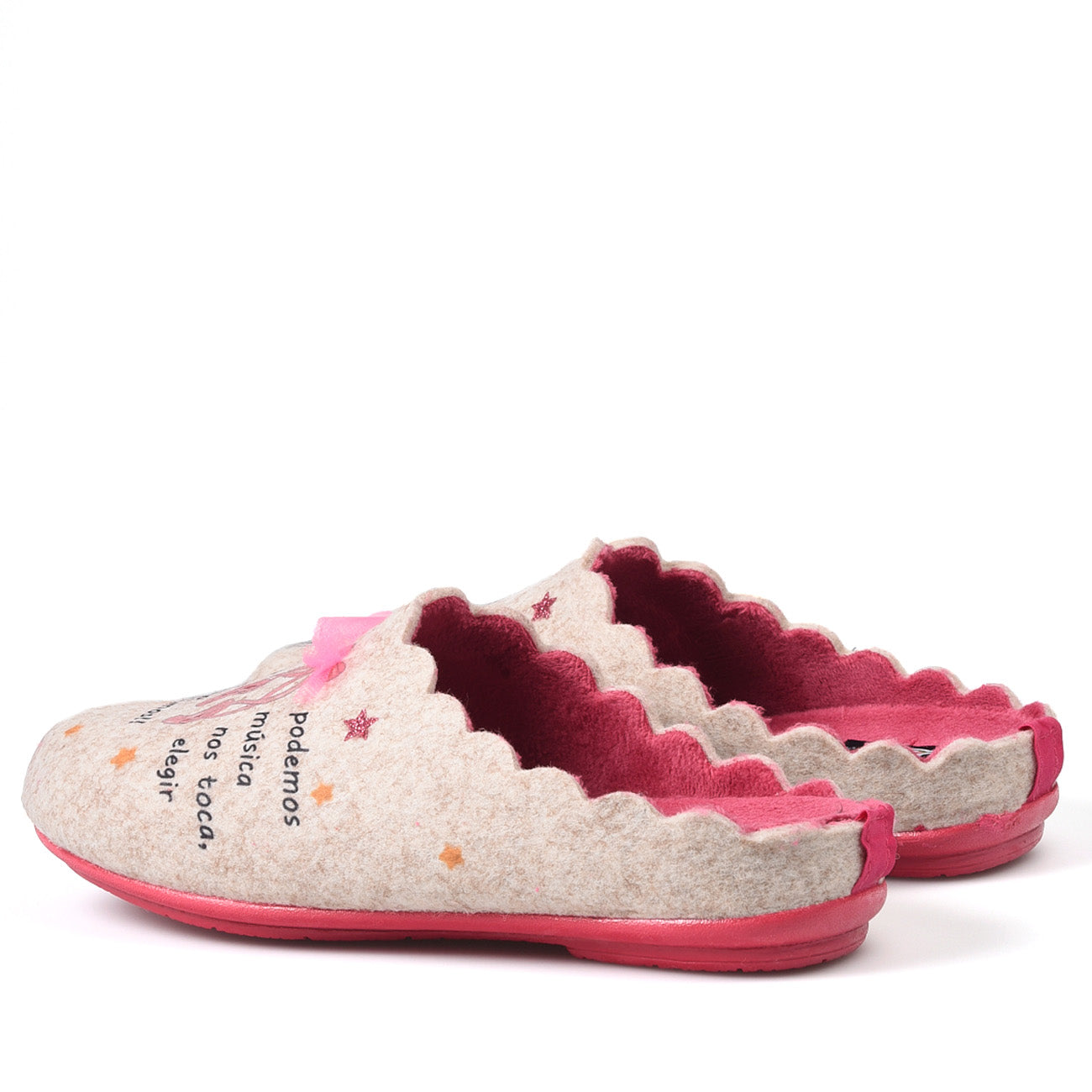 Zapatillas de Casa Marpen Slippers Bailarina 312IV20 Crudo - imagen 5
