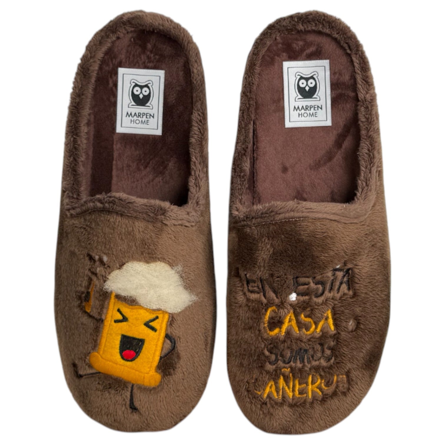Zapatillas de Casa Marpen Slippers Cañeros 506INV25 Marrón - imagen 1