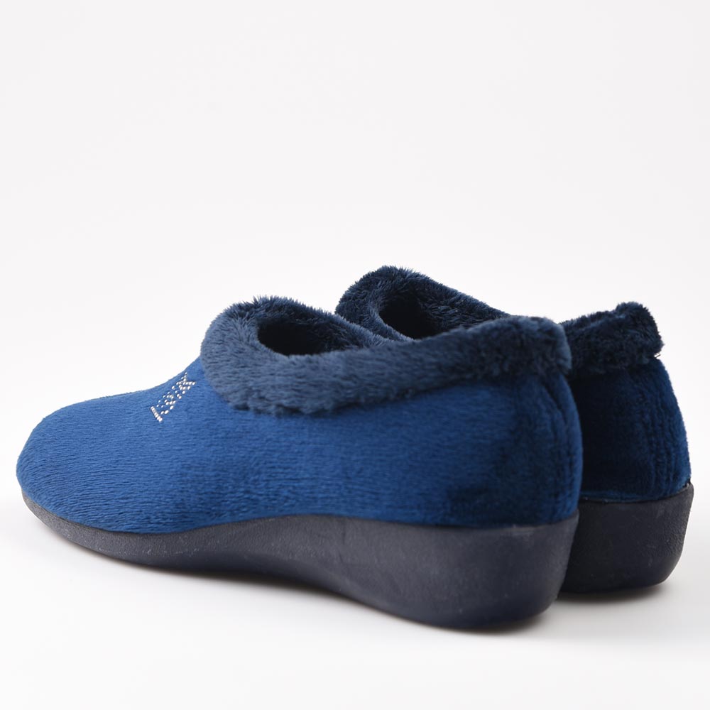 Zapatillas de Casa Marpen Slippers Cerrada Elegante 909IV21 Marino - imagen 5