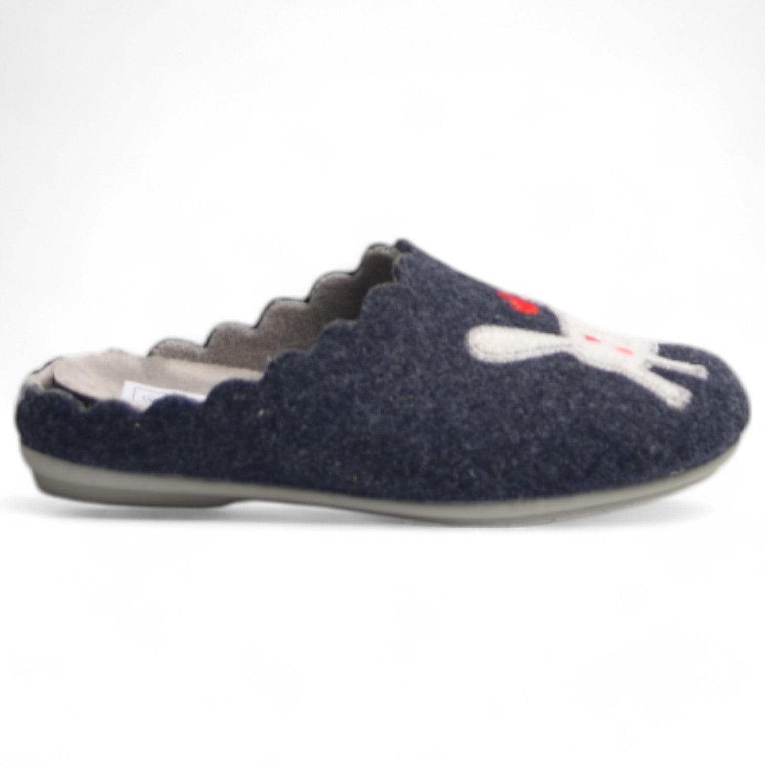 Zapatillas de Casa Marpen Slippers Gato Lunares 308IV24 Marino - imagen 2