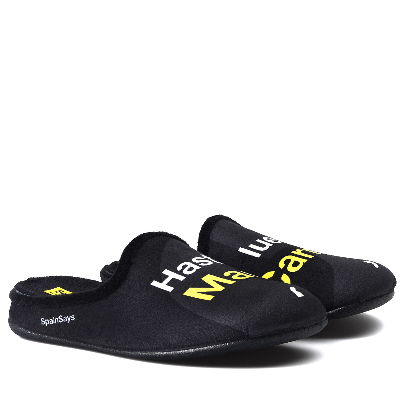 Zapatillas de Casa Marpen Slippers Hasta Luego Mari Carmen CSP2 Negro - imagen 3
