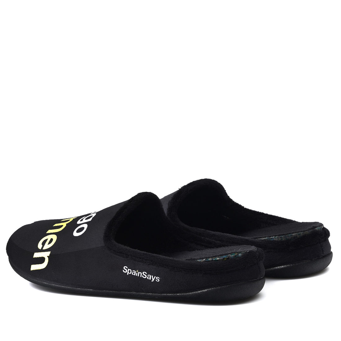 Zapatillas de Casa Marpen Slippers Hasta Luego Mari Carmen CSP2 Negro - imagen 5