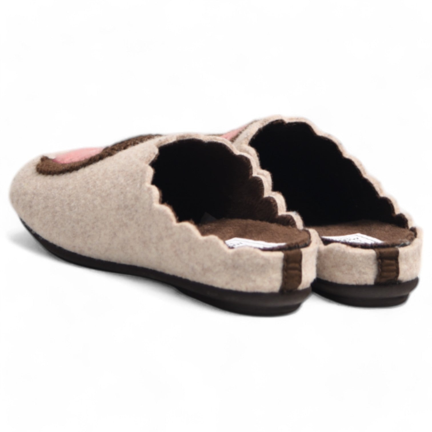 Zapatillas de Casa Marpen Slippers I Love Coffee 305IV24 Beig - imagen 5