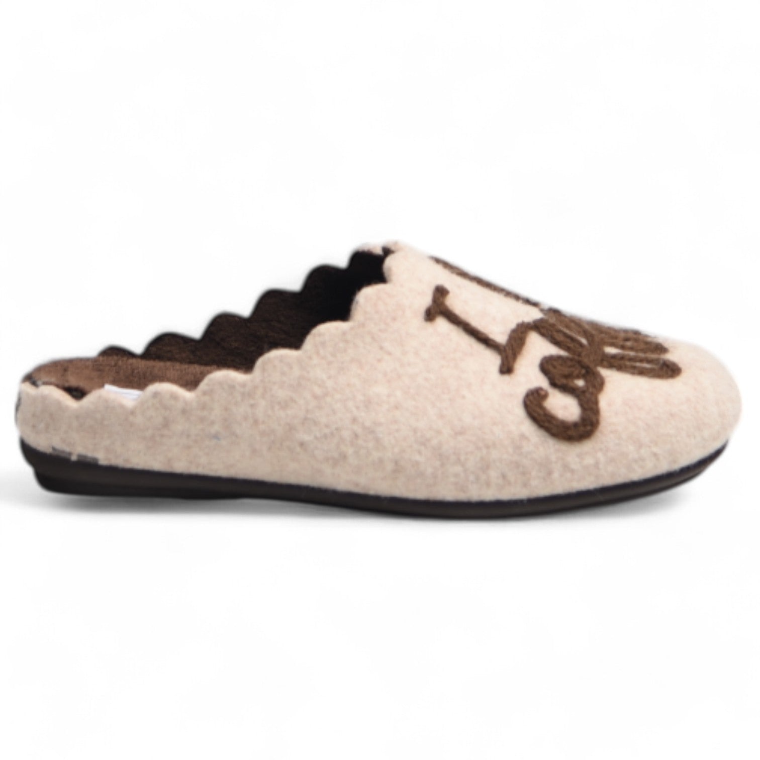 Zapatillas de Casa Marpen Slippers I Love Coffee 305IV24 Beig - imagen 2