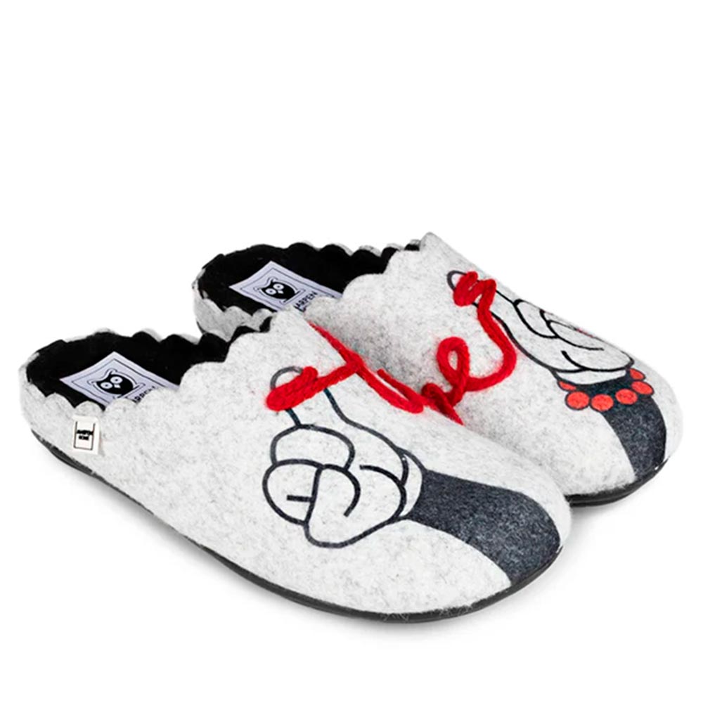 Zapatillas de Casa Marpen Slippers Love 306IV24 Gris - imagen 8