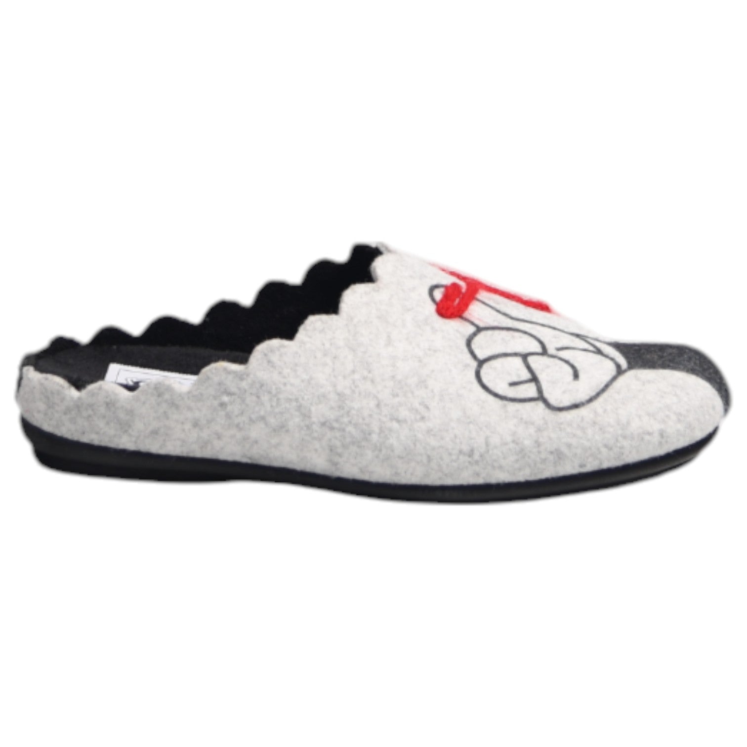 Zapatillas de Casa Marpen Slippers Love 306IV24 Gris - imagen 2