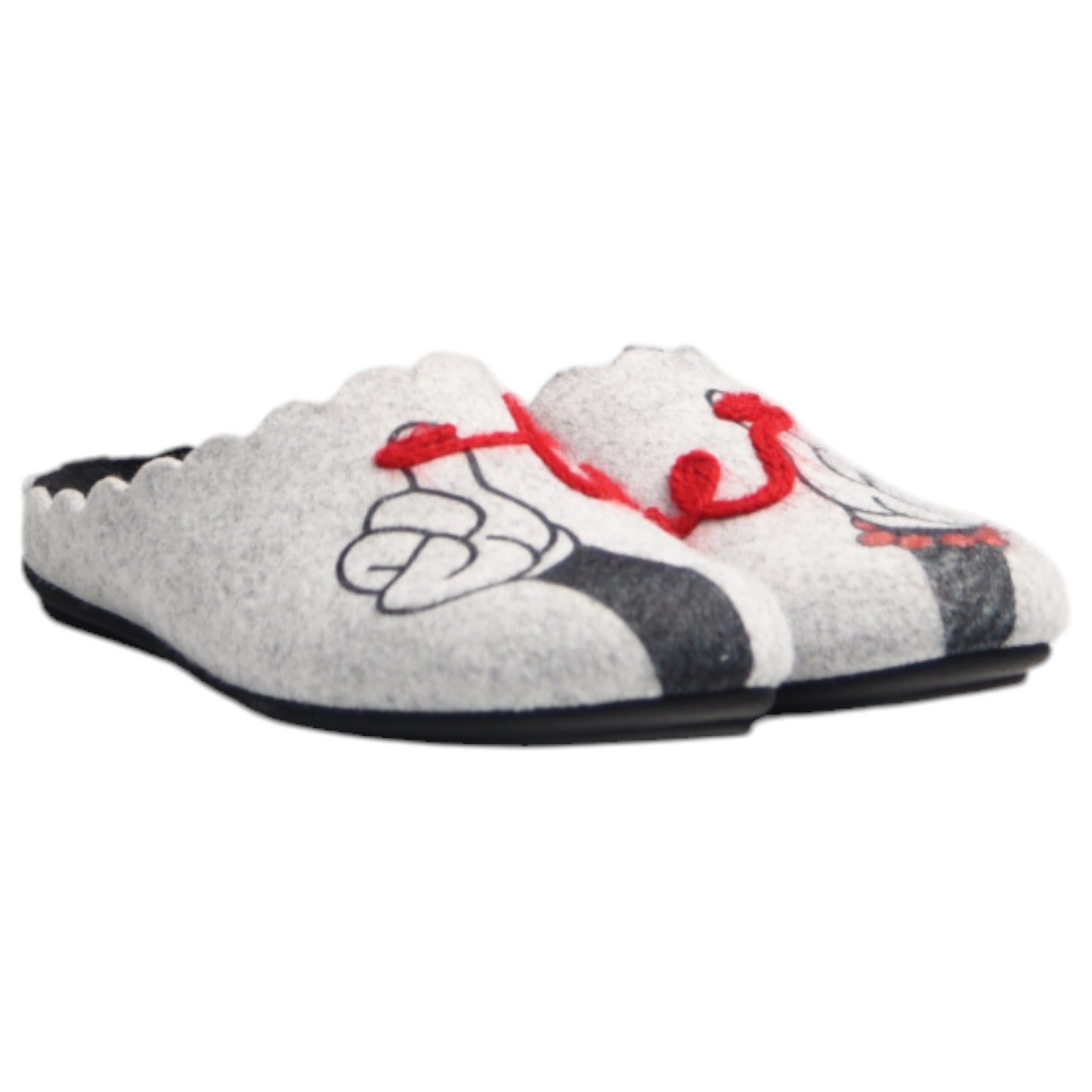 Zapatillas de Casa Marpen Slippers Love 306IV24 Gris - imagen 3