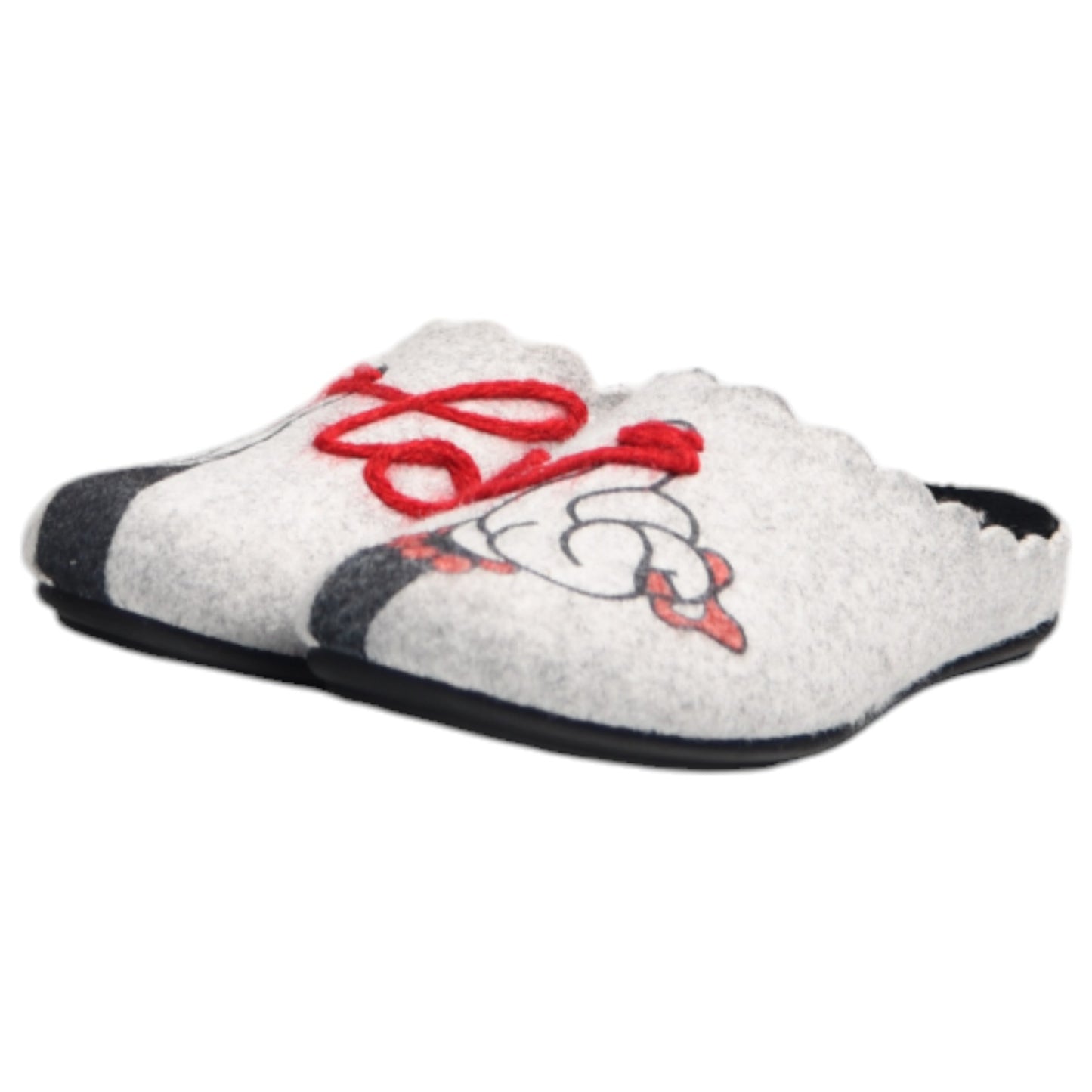 Zapatillas de Casa Marpen Slippers Love 306IV24 Gris - imagen 4
