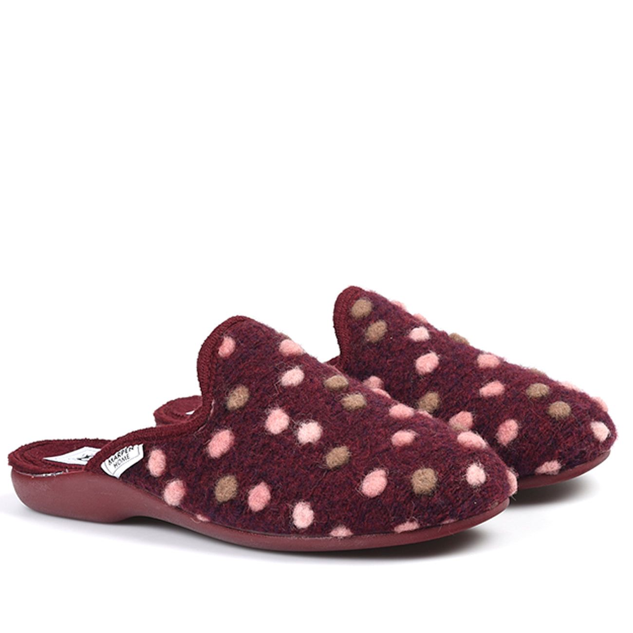 Zapatillas de Casa Marpen Slippers Lunares 412IV23 Burdeos - imagen 3