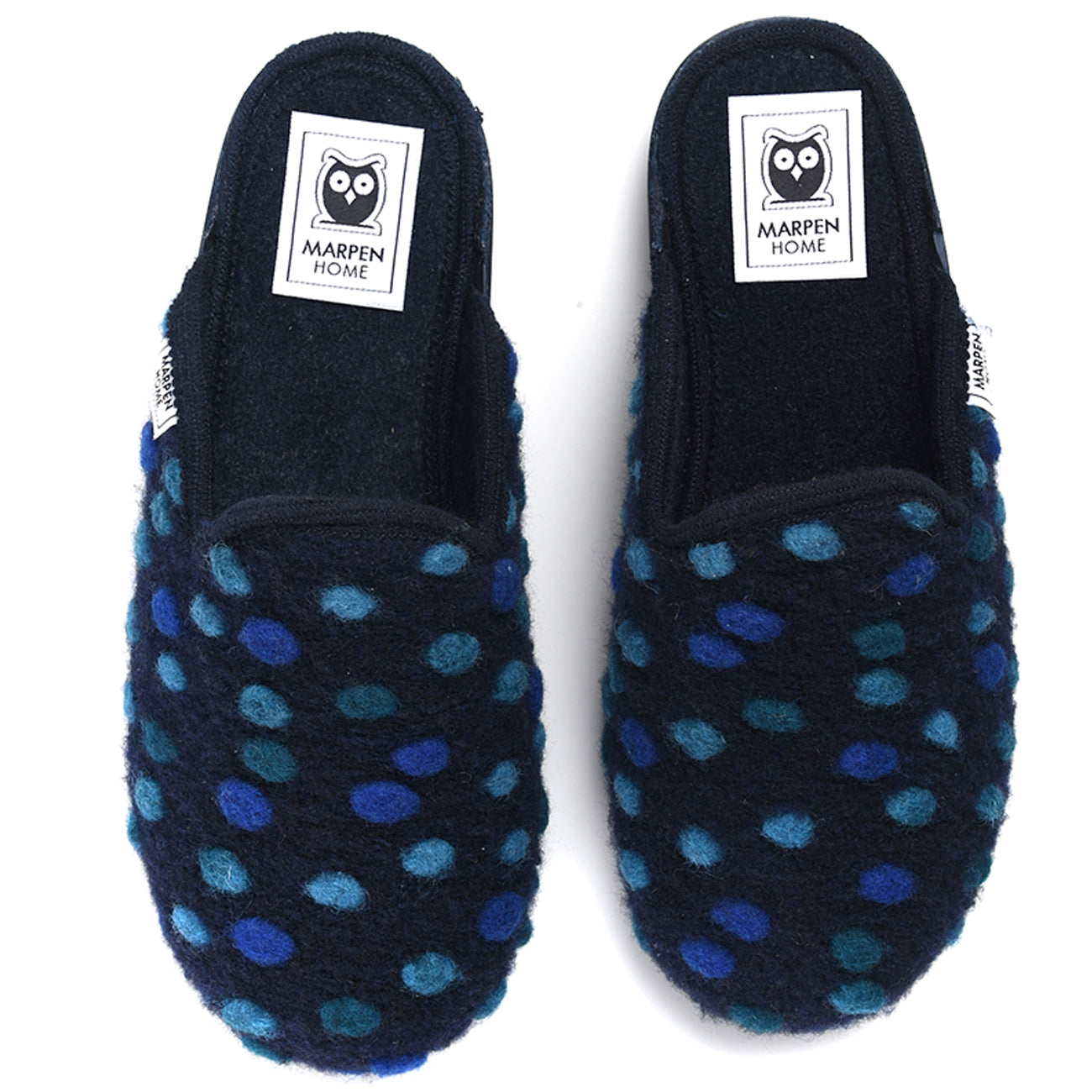 Zapatillas de Casa Marpen Slippers Lunares 412IV23 Marino - imagen 1