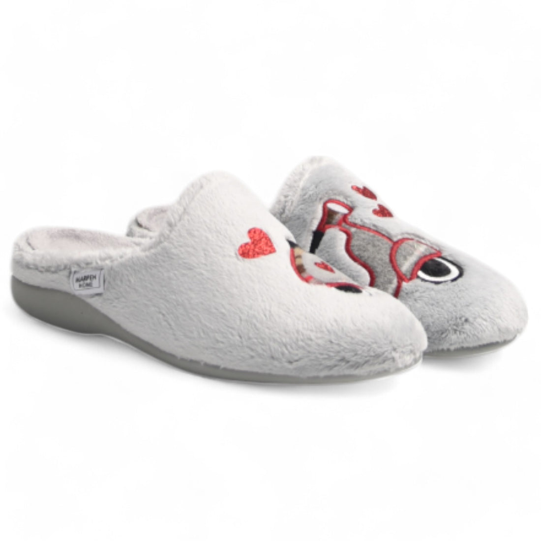 Zapatillas de Casa Marpen Slippers Moto 424IV23 Gris - imagen 3