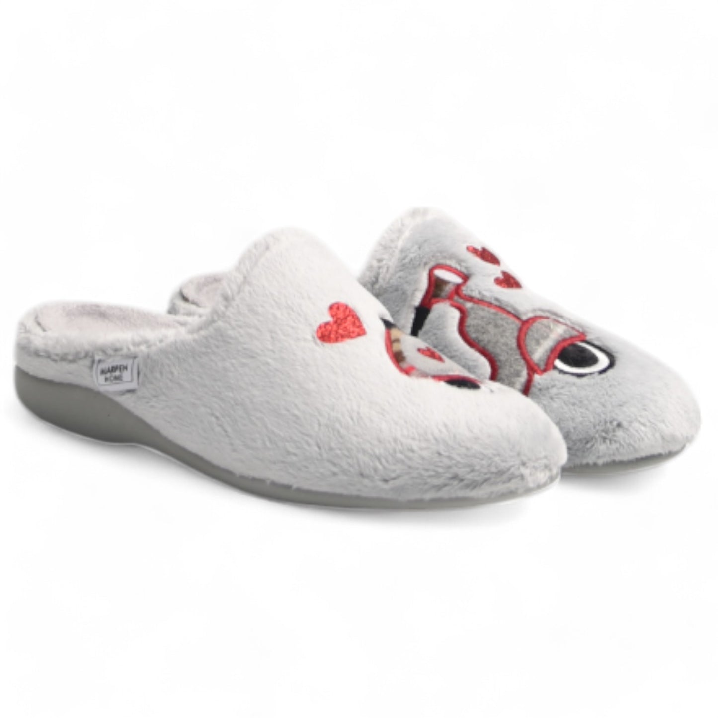 Zapatillas de Casa Marpen Slippers Moto 424IV23 Gris - imagen 3