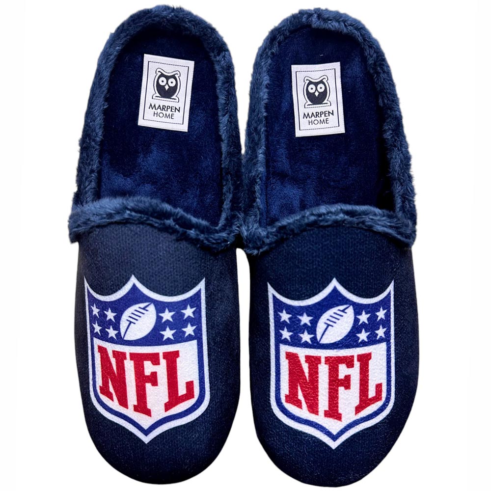 Zapatillas de Casa Marpen Slippers NFL 512IV24 Marino - imagen 1