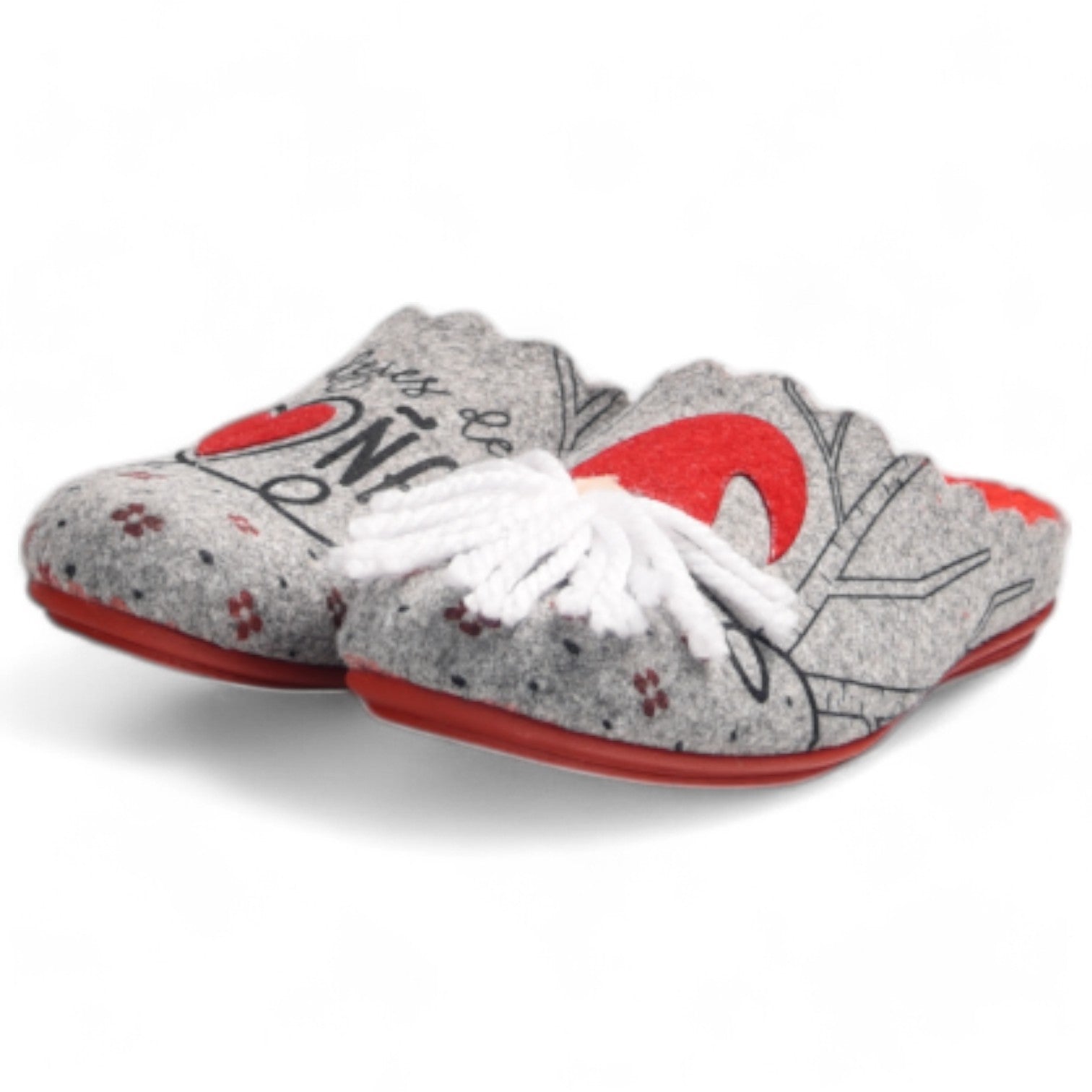 Zapatillas de Casa Marpen Slippers No Dejes De Soñar 301IV24 Gris - imagen 4