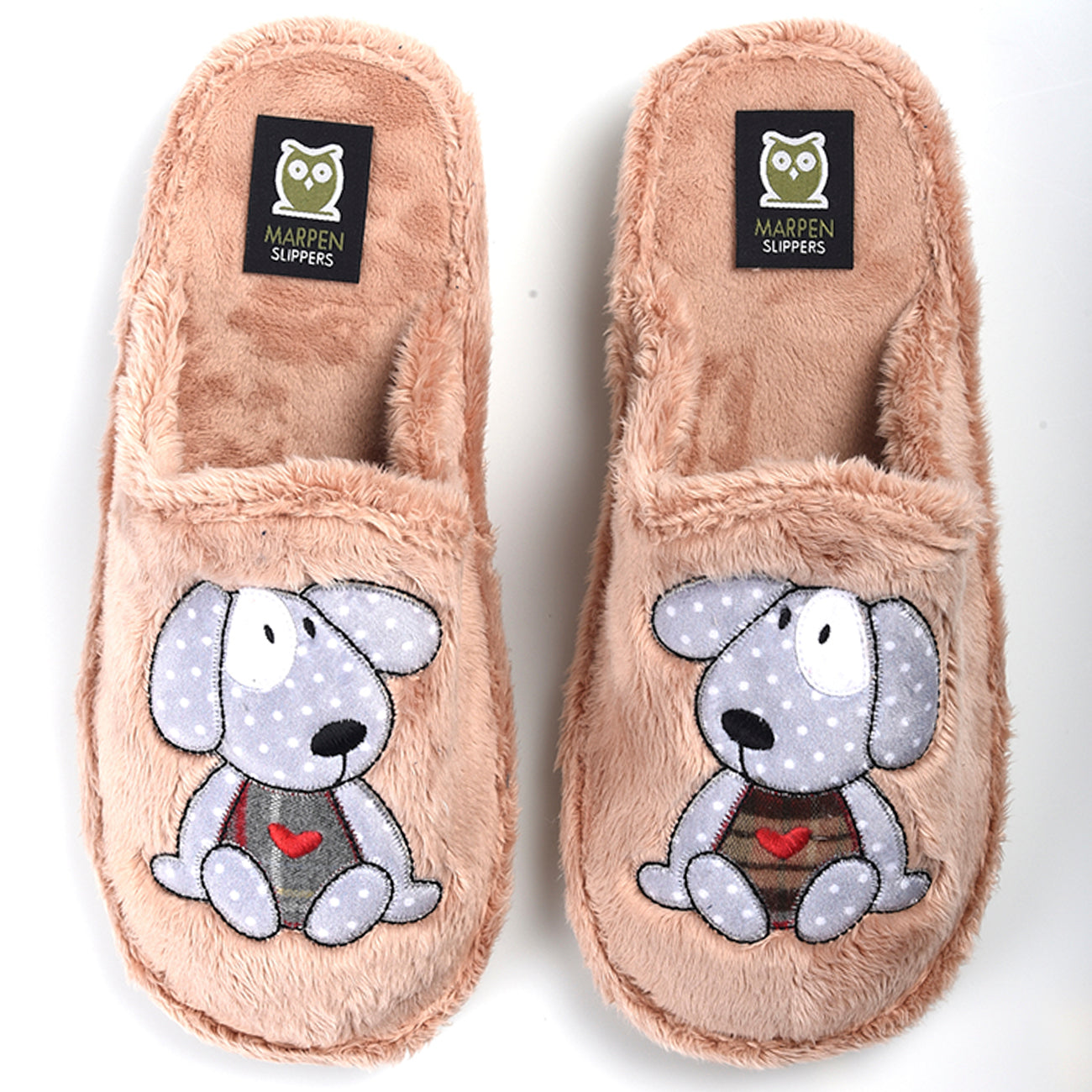 Zapatillas de Casa Marpen Slippers Perro 3005IV23 Teja - imagen 1