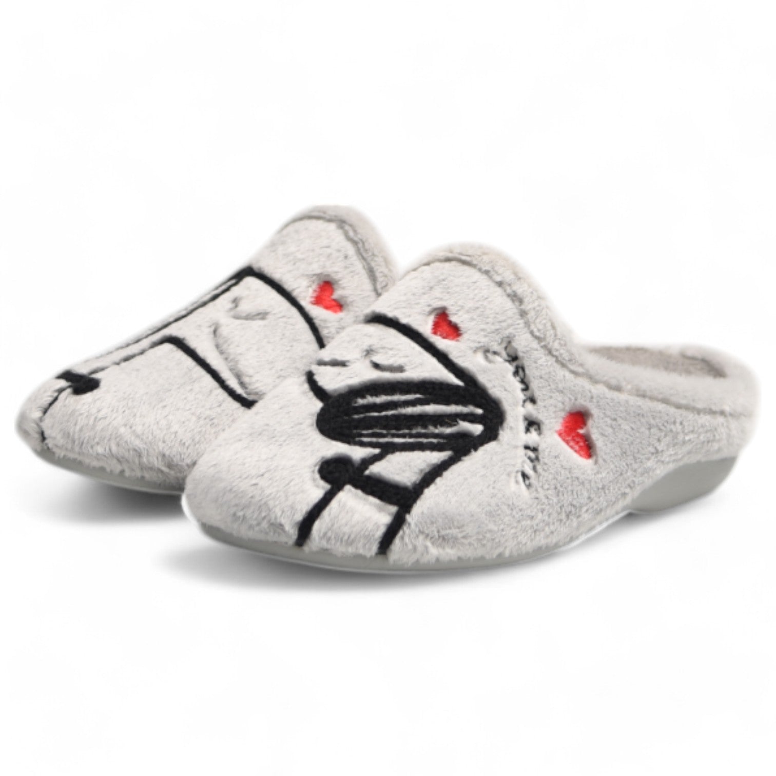 Zapatillas de Casa Marpen Slippers You & Me 406IV24 Gris - imagen 4
