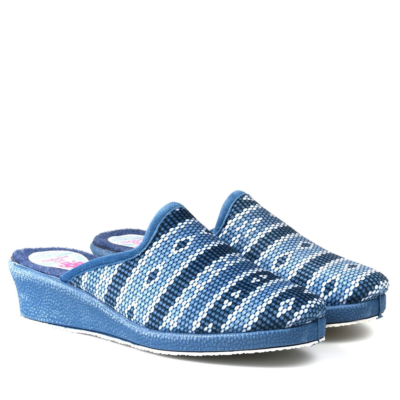 Zapatillas de Casa Natalia Gil Rombos 422 Jeans - imagen 3